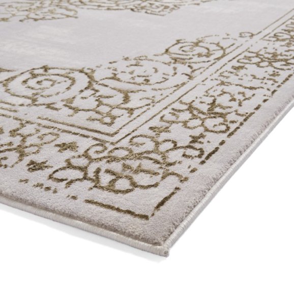 Artemis B9076A Traditional Metallic Rug - Gold/Silver