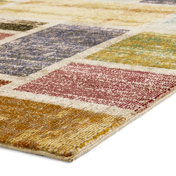 16th Avenue 37A Multi Super Soft Blocks Rug