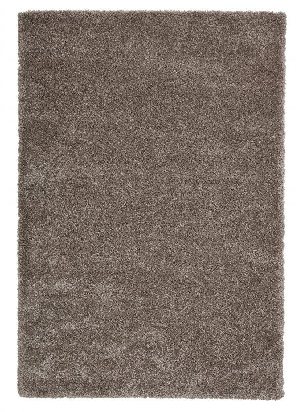 Sierra 9000 Plain Shaggy Rug- Beige