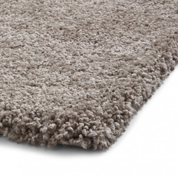 Sierra 9000 Plain Shaggy Rug- Beige