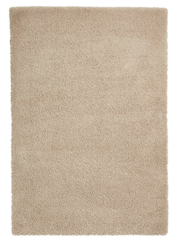 Sierra 9000 Plain Shaggy Rug- Camel