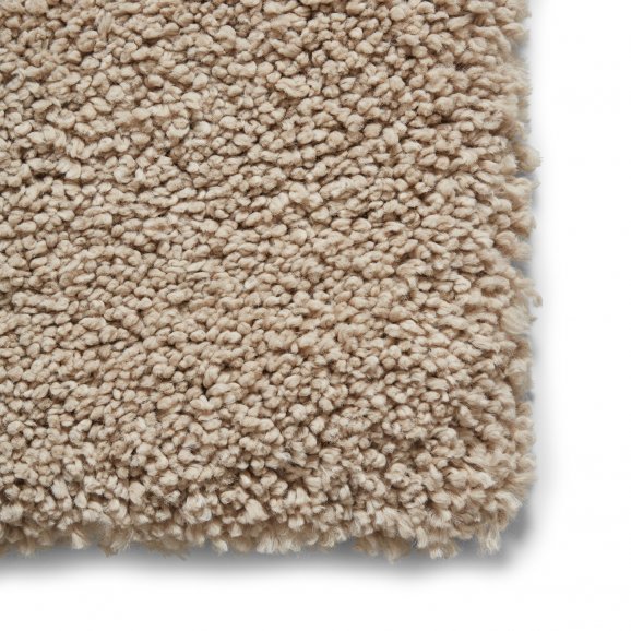 Sierra 9000 Plain Shaggy Rug- Camel