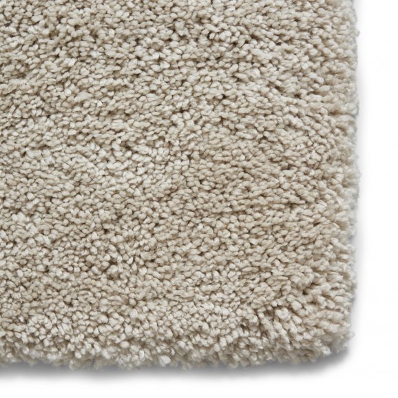 Sierra 9000 Plain Shaggy Rug- Cream