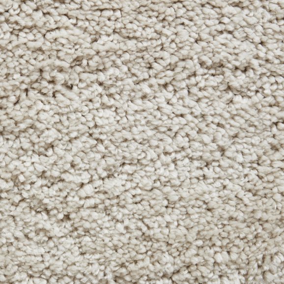 Sierra 9000 Plain Shaggy Rug- Cream