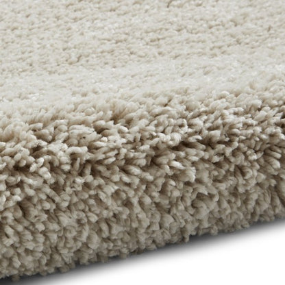 Sierra 9000 Plain Shaggy Rug- Cream