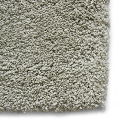 Sierra 9000 Plain Shaggy Rug- Pastel Green