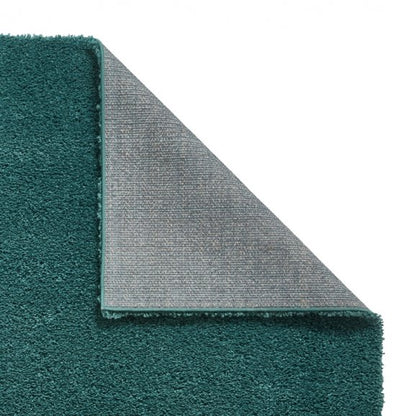 Sierra 9000 Plain Shaggy Rug- Jewel Green