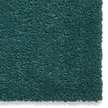 Sierra 9000 Plain Shaggy Rug- Jewel Green