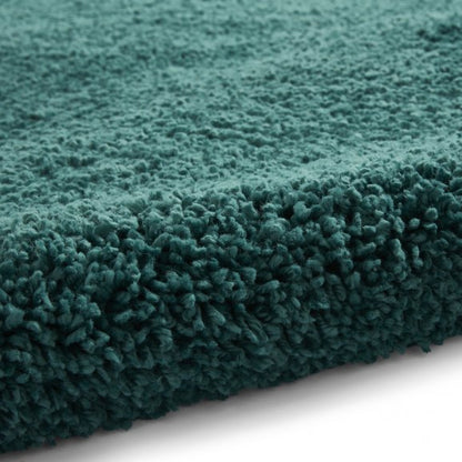 Sierra 9000 Plain Shaggy Rug- Jewel Green