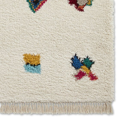 Boho A808 Modern Shaggy Abstract Rug - Multi