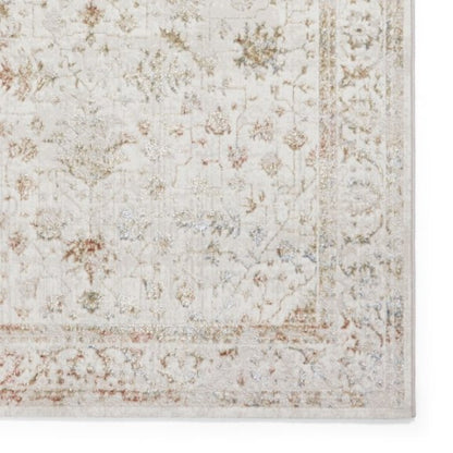 Creation 50112 Modern Multi Textured Super Soft Traditional Rug - Beige/Multi