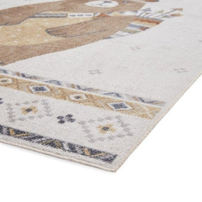 Vida Kids Washable Bear Rug