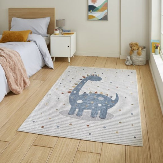 Vida Kids Washable Dinosaur Rug