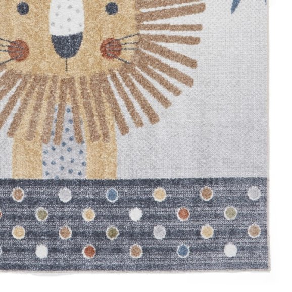 Vida Kids Washable Lion Rug