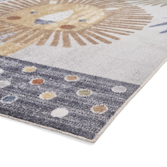 Vida Kids Washable Lion Rug