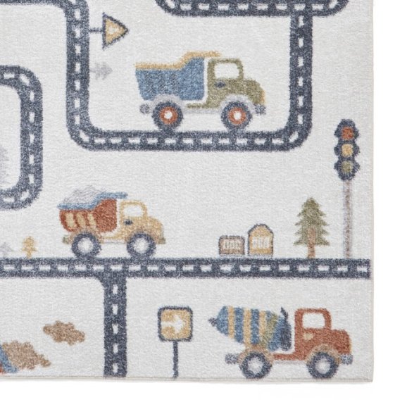 Vida Kids Washable Map Rug