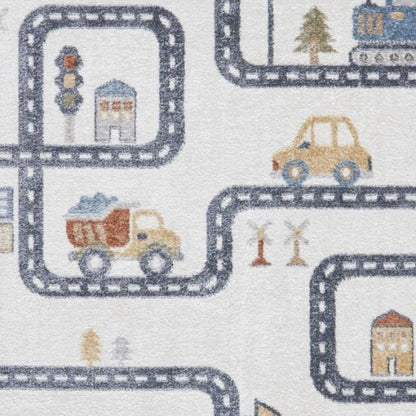 Vida Kids Washable Map Rug