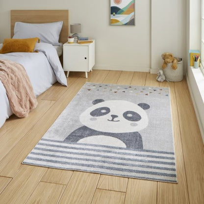 Vida Kids Washable Panda Rug