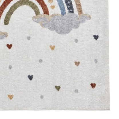 Vida Kids Washable Rainbow Rug