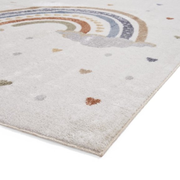 Vida Kids Washable Rainbow Rug